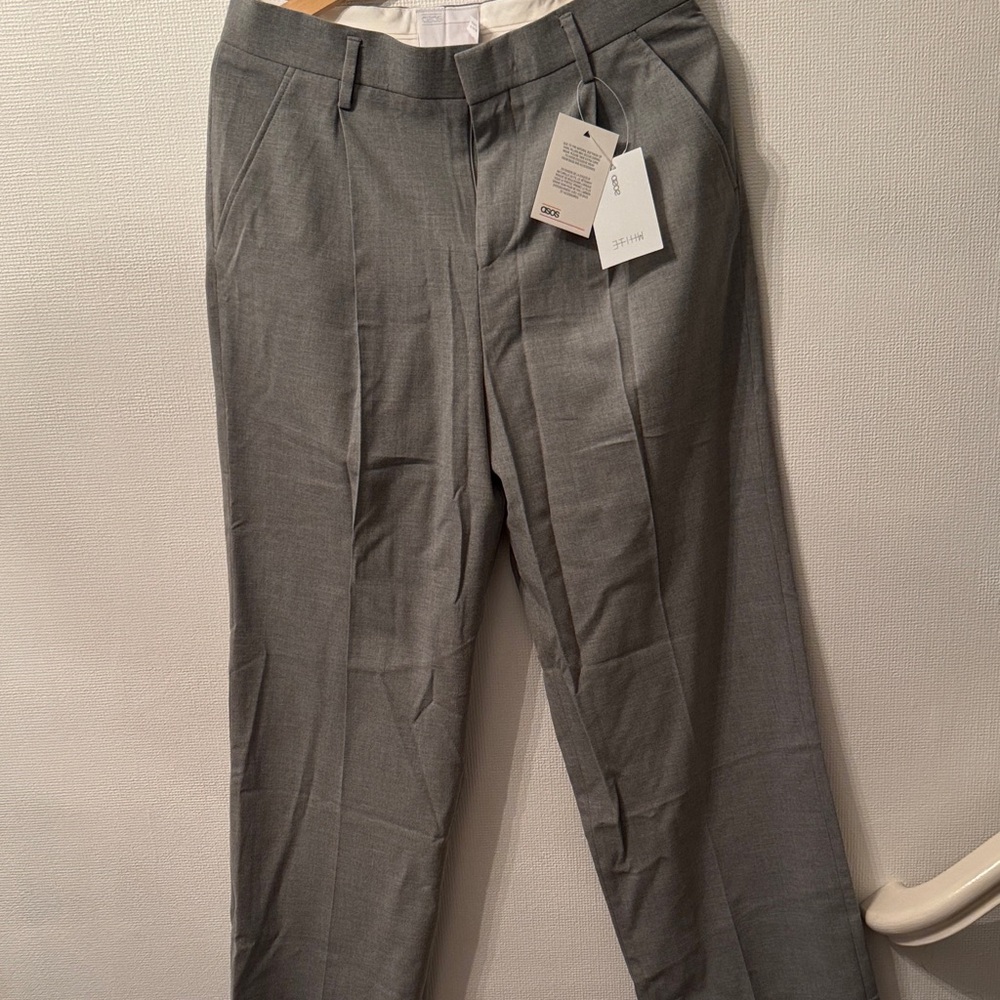 ASOS Classic Gray Men's Dress Pants
